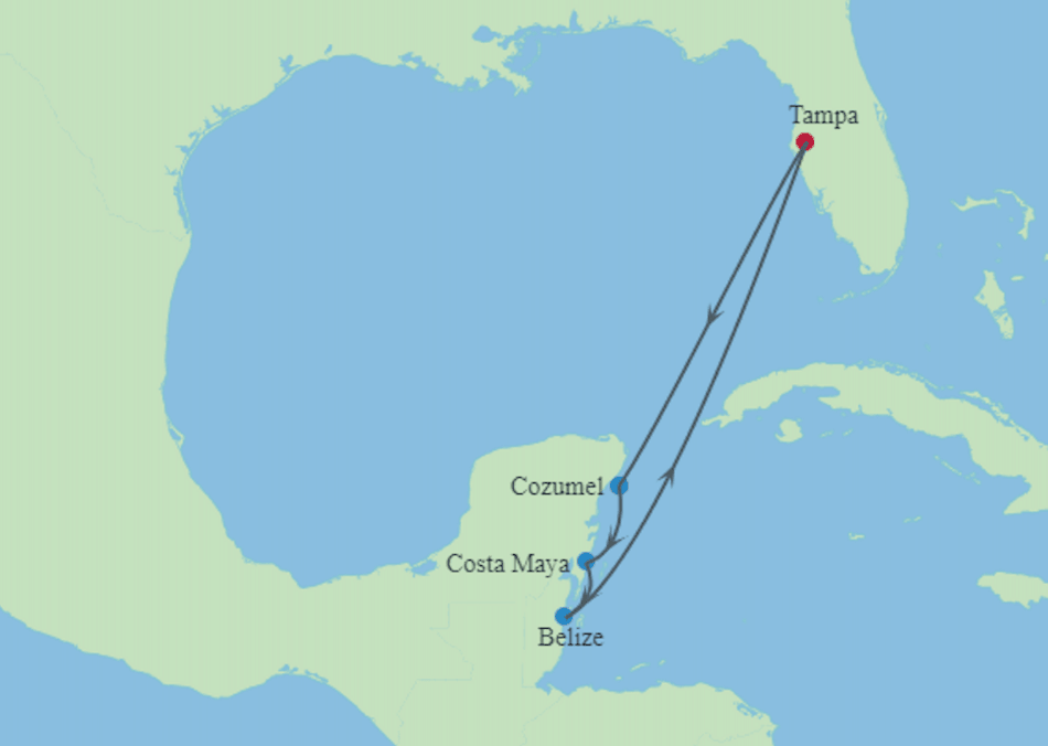 Cruise Map
